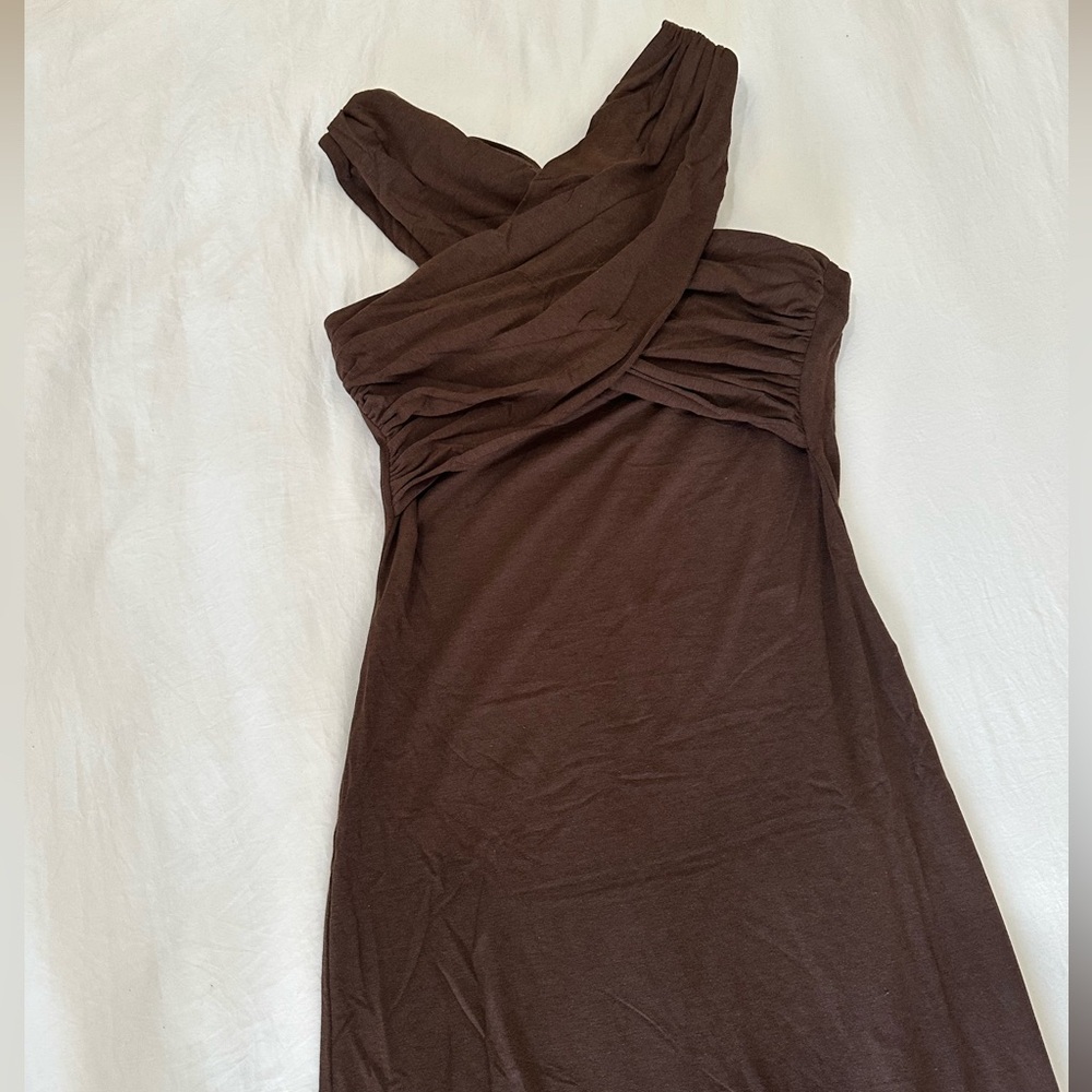 Chic Update Convertible Ruched Long Dress - Picture 6 of 11